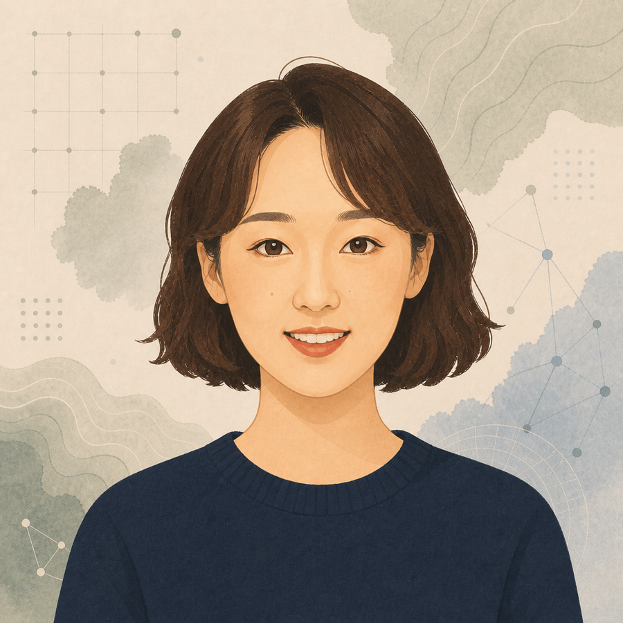 Illustrated portrait of Chengyu Zheng