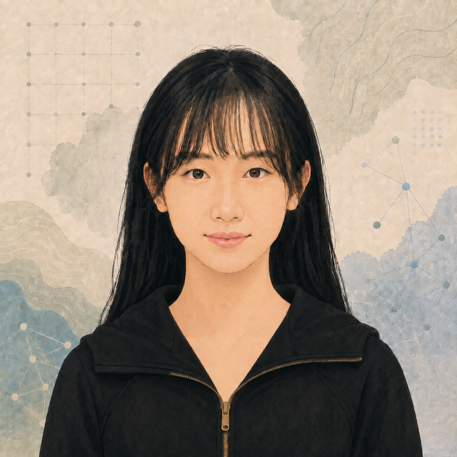 Illustrated portrait of Pinjing Xu